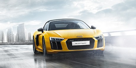敞篷奥迪r8spyder,奥迪r8v10敞篷多少钱