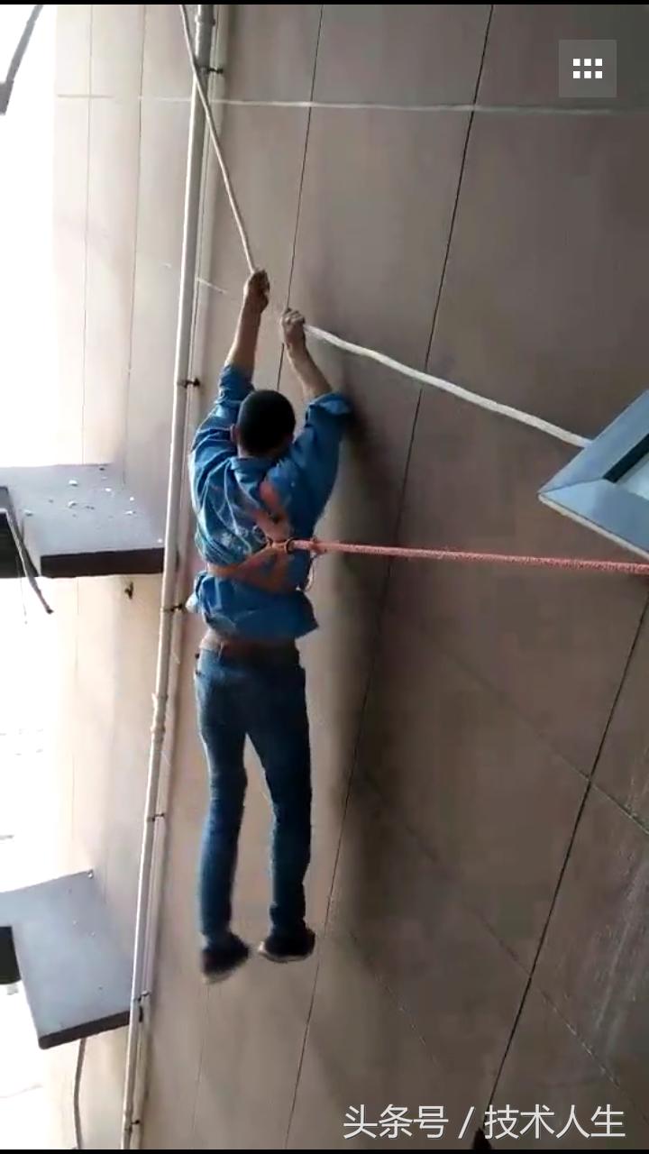 辛苦的空调安装师傅,苦逼维修师傅