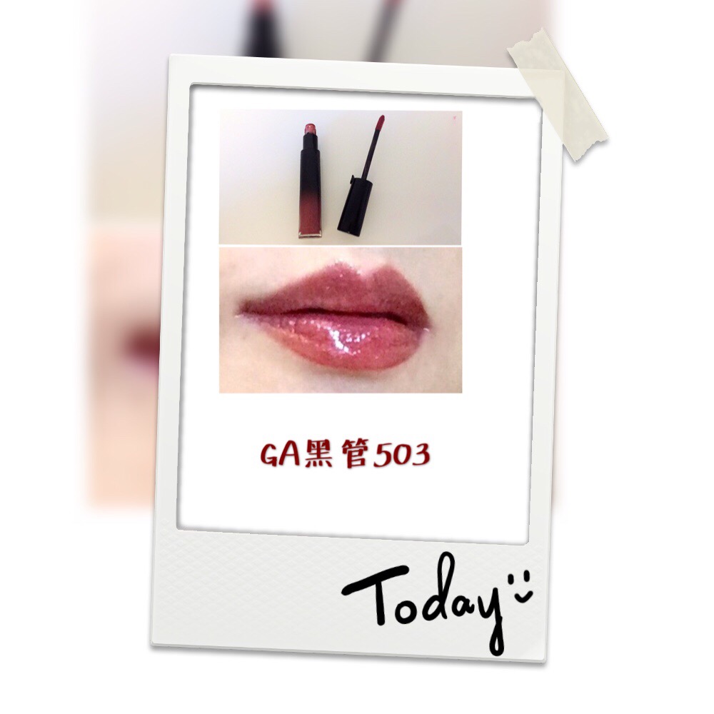 armani黑管500试色,红管415阿玛尼黑白黄皮试色