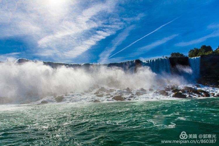 尼亚加拉大瀑布观景台,游美国尼亚加拉大瀑布
