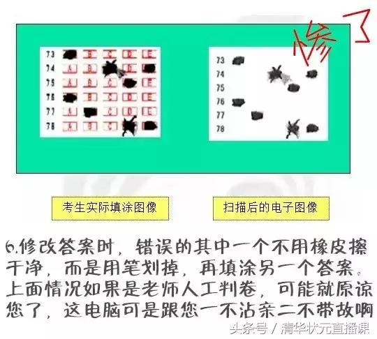 答题卡怎样涂会扫不出,答题卡应该怎么涂不会扣分