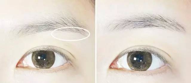 眉毛老是画不匀称,眉毛画不对称解决方法