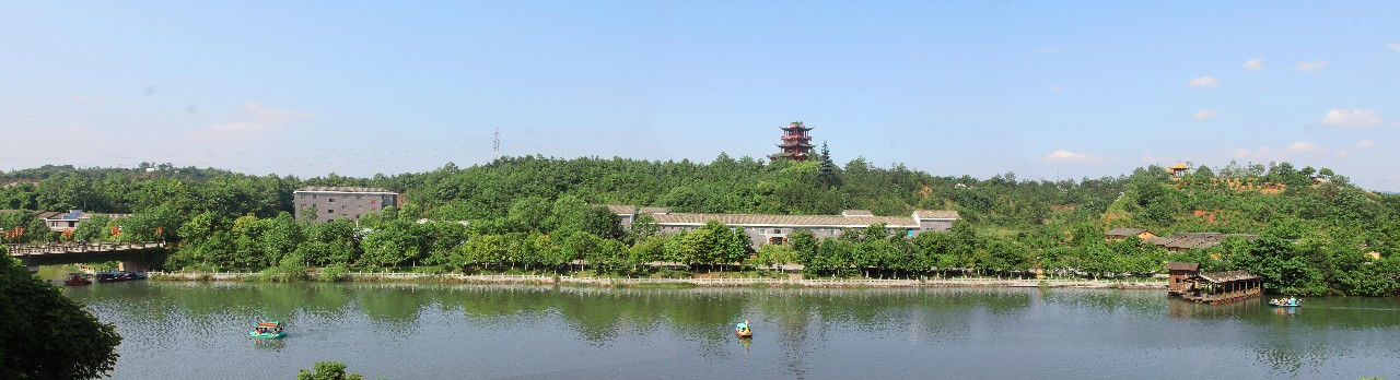 客家文化体验馆,客家五龙风情园