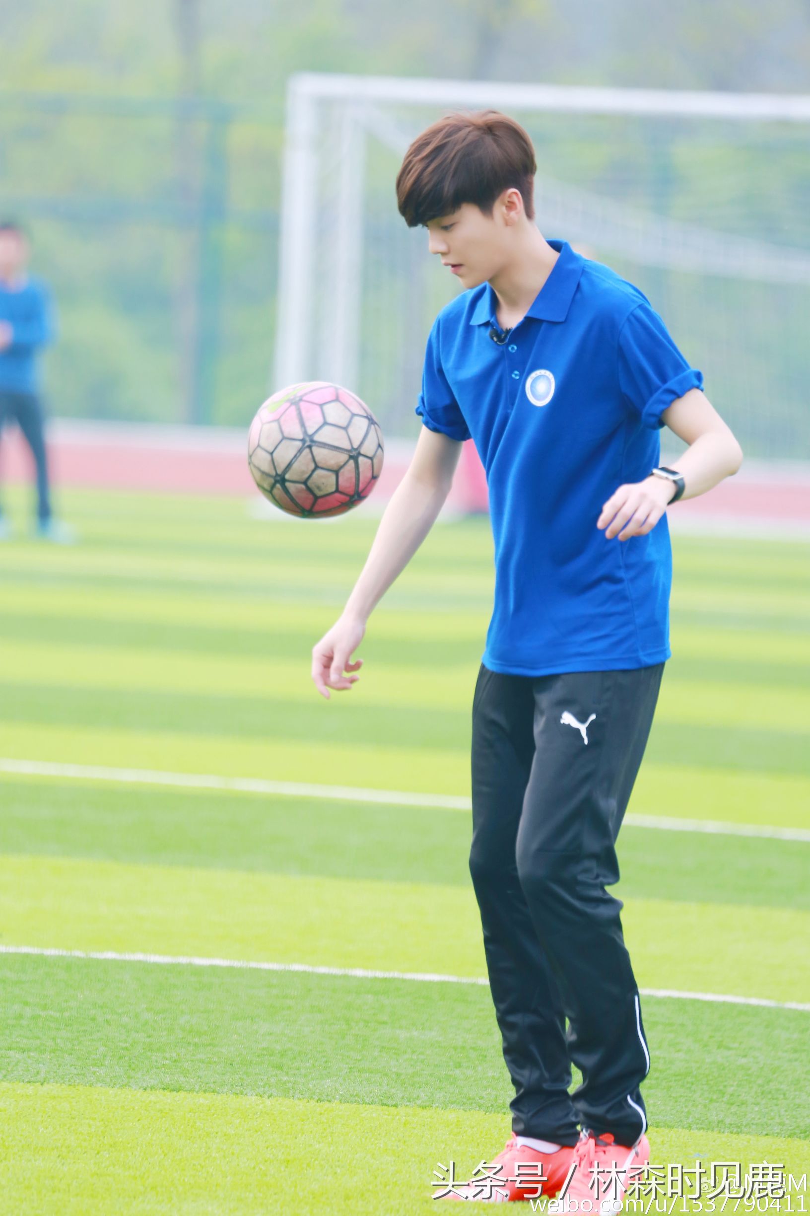 足球鹿晗精彩合集,足球小将鹿晗出场