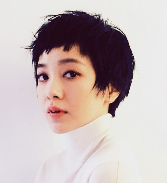 范冰冰短发bobo头亮相,范冰冰短发惊艳韩国