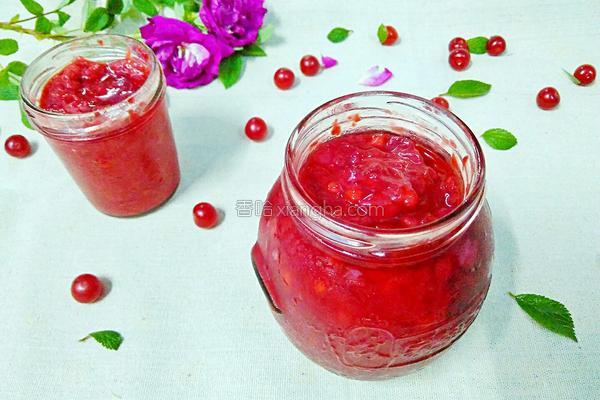 樱桃果酱怎么做不变色,樱桃果酱怎样做会红