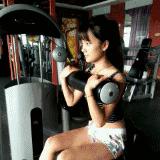 健身房器械使用教程女生,健身房器械练胸使用大全讲解