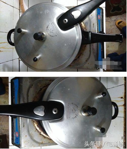 高压锅手柄处漏气维修视频,高压锅气阀顶不上去怎么回事
