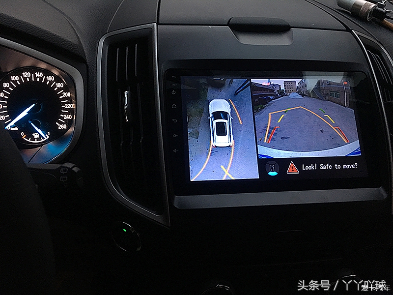 福特锐界有没有360全景影像,福特锐界大屏导航不亮