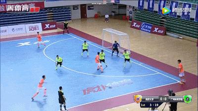 中国五人制足球大学生南区赛,校园足球5人制足球进攻跑位