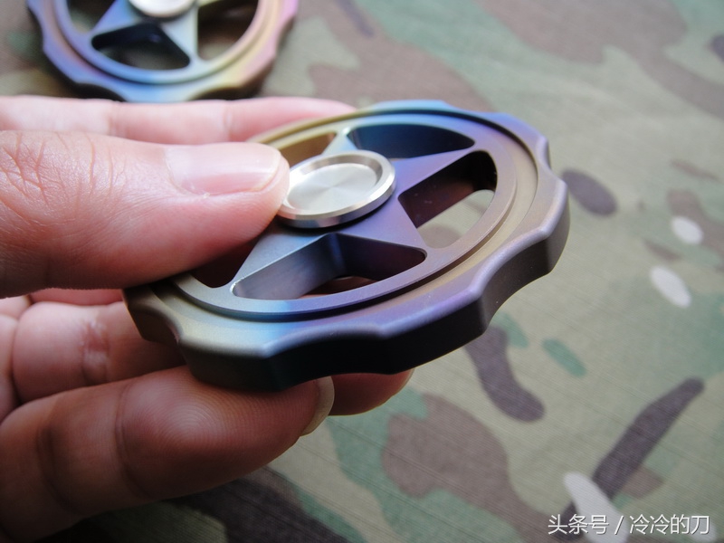 钛合金炫酷手指陀螺,钛合金指尖陀螺