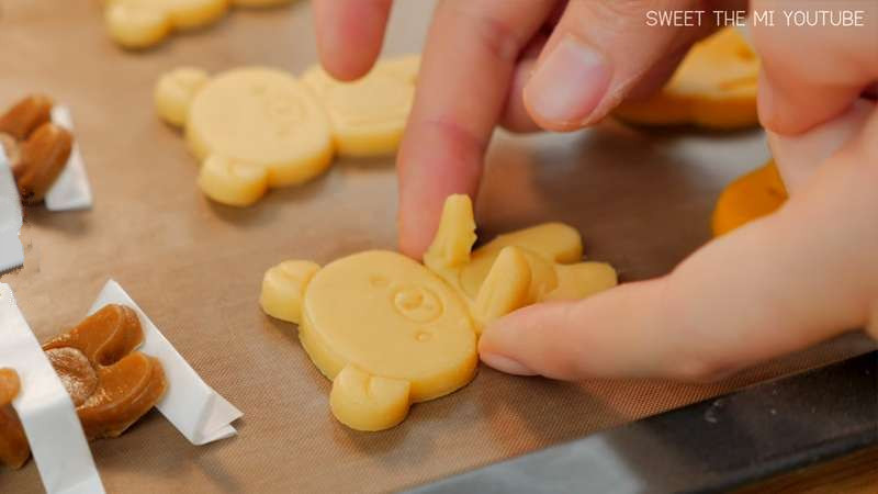 风靡韩国的小熊饼干杯缘子，最适合妈妈和孩子一起做