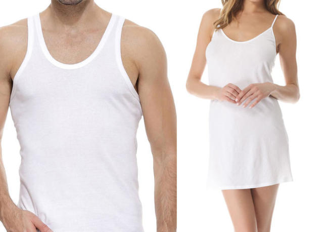 旧背心改造时尚衣服,旧背心变时尚衬裙