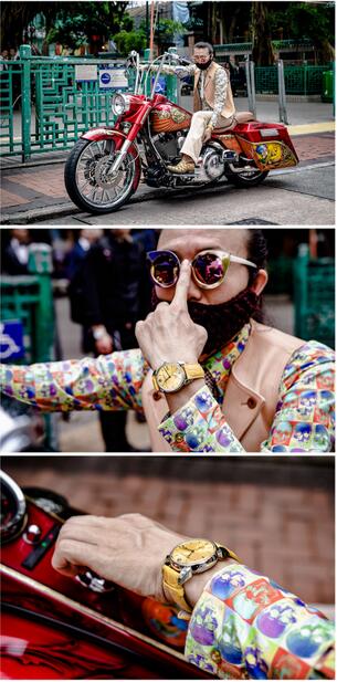 炫酷吸睛小众腕表诠释型男范,香港行走的荷尔蒙