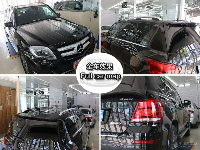 奔驰glk300整备全过程,奔驰glk300全车抛光价格