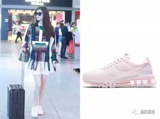 景甜跑男穿什么鞋,angelababy同款运动鞋