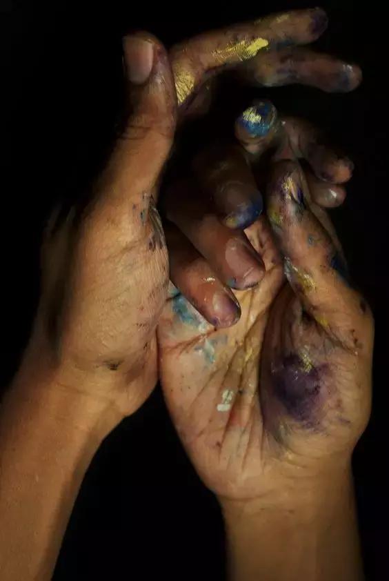 画画看起来很难,画画不容易啊