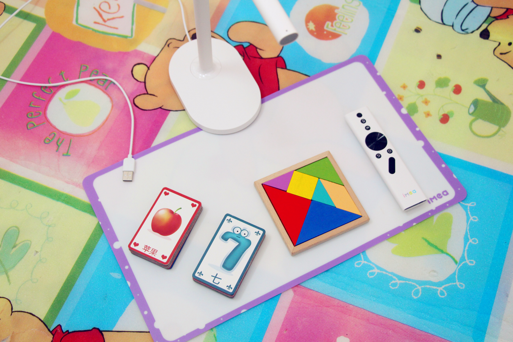 视、听、触全面结合，一个孩子们全新寓教于乐的新平台