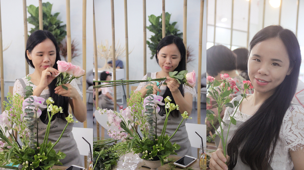 花店插花教程,花店花艺教程有钱花