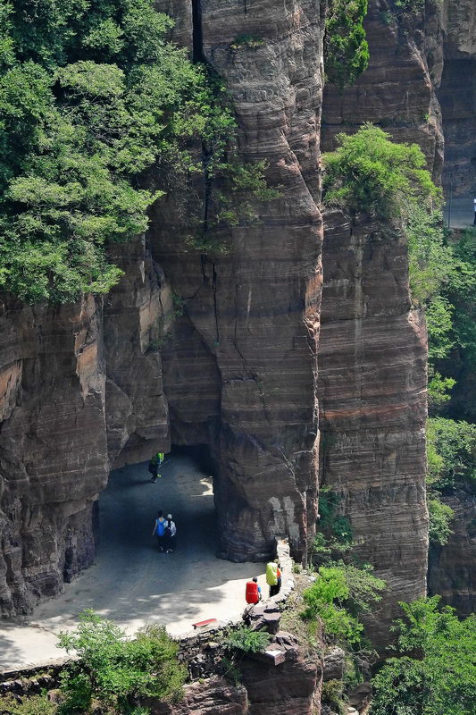 河南郭亮村的挂壁公路,河南挂壁公路郭亮村