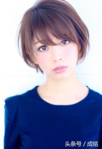 碎发短发长碎发,小清新又酷又飒短发碎发