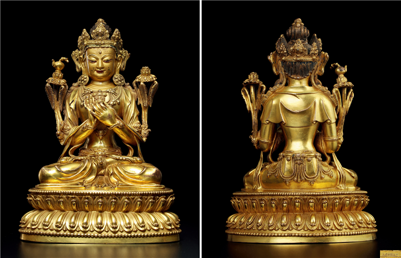 今天这一场的拍卖的佛像都很精美