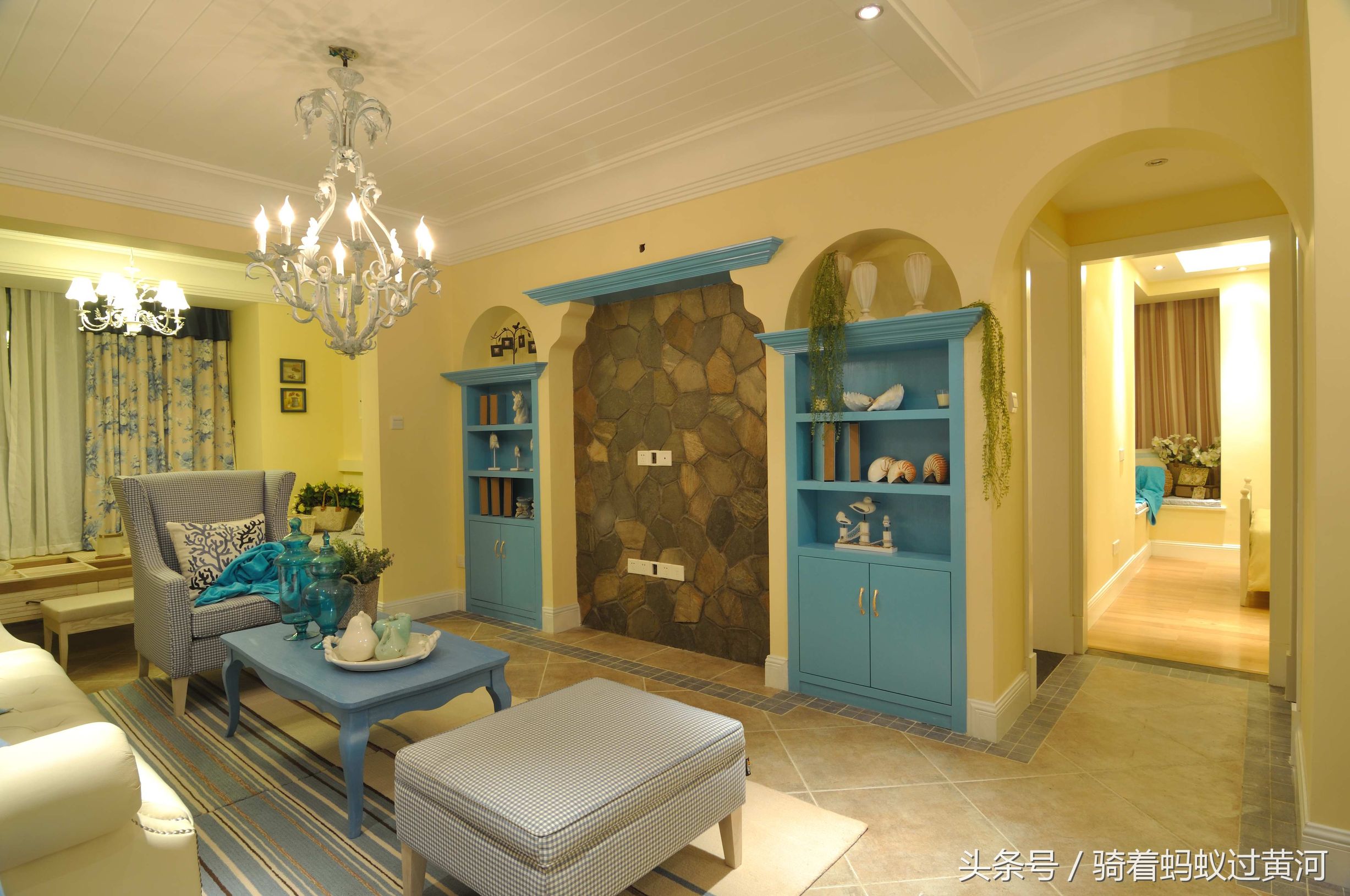 主播柠檬瑜——的柠檬公寓,如此地中海