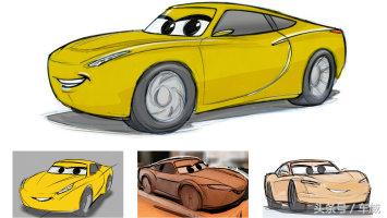 赛车总动员里的闪电麦昆,赛车总动员闪电麦昆在沙地训练