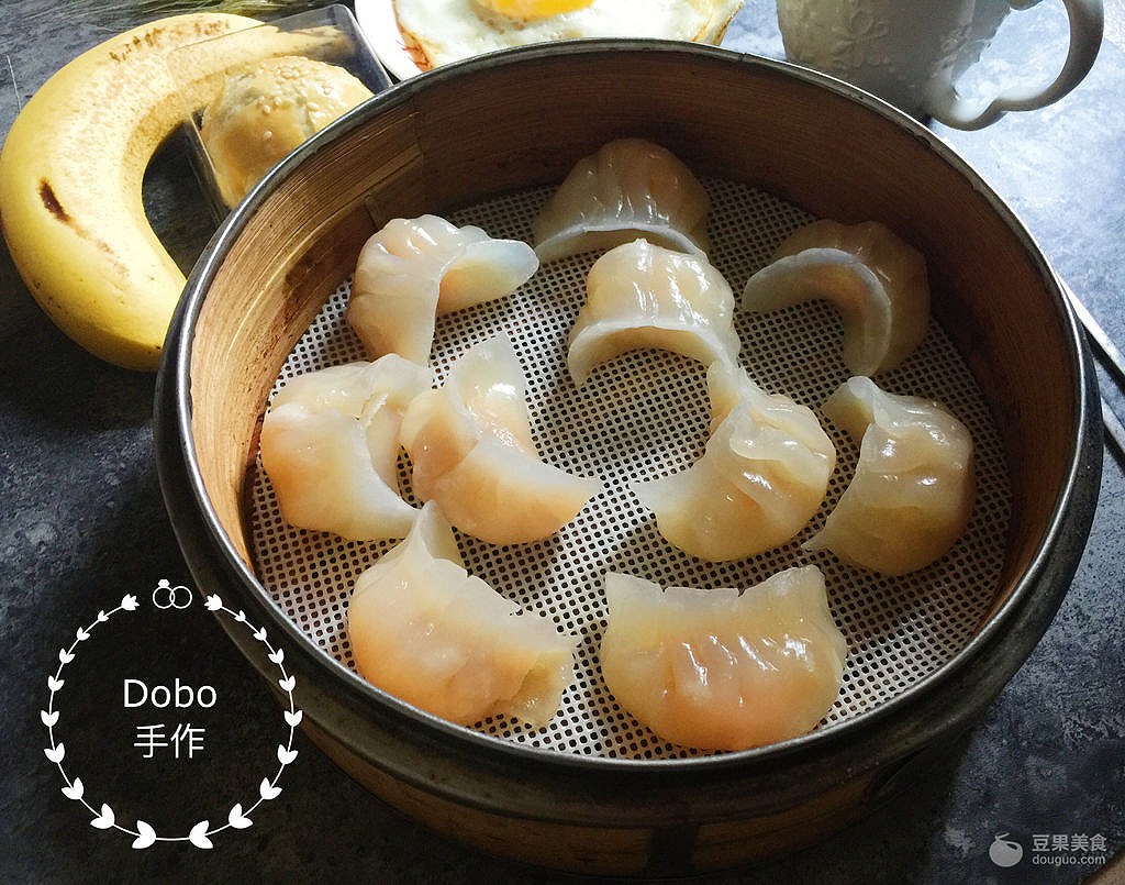 水晶虾饺的做法直播间,水晶虾饺的做法日食记