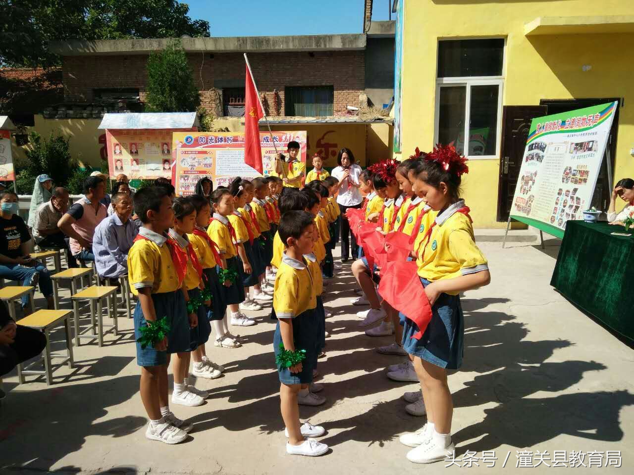 潼关县南头幼儿园庆六一,潼关县六一儿童节