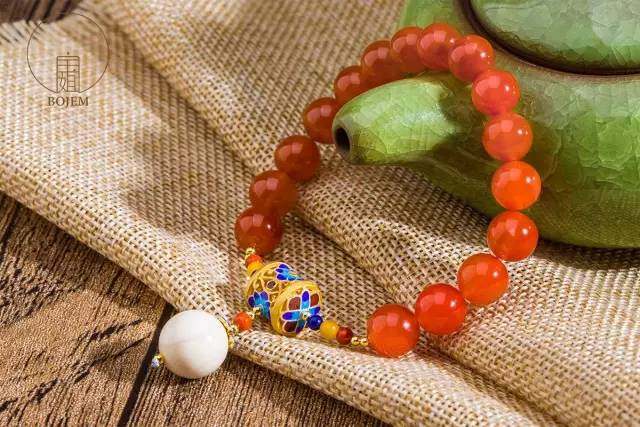 南红手串多年后有变化,南红手串0.6