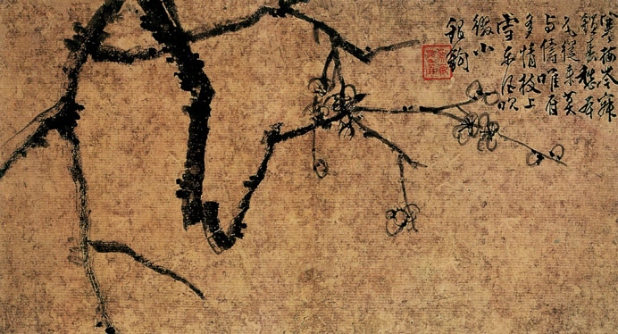 有关梅兰竹菊的中国国画作品,国画梅兰竹菊