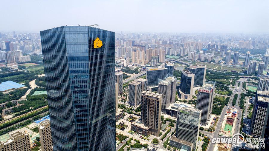 西安360全景航拍地图,西安绿地第一高楼是多少米