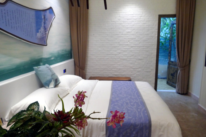 蔚蓝色的邂逅,皇马假日南海博物馆酒店早餐