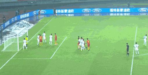 中国u22进球,u20中国队模仿c罗