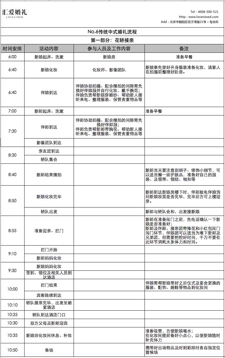 婚礼清单明细表excel教程,结婚前准备最全详细清单excel