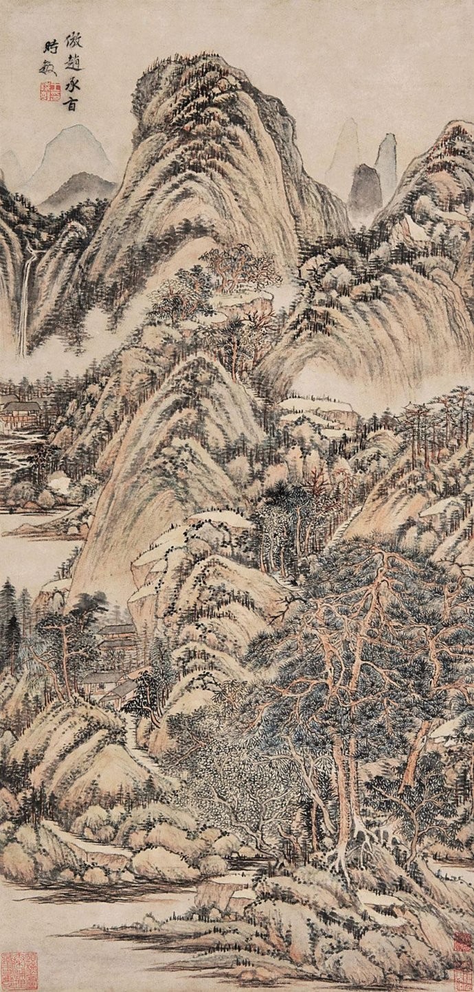 中国画的流派与风格,中国画流派简介