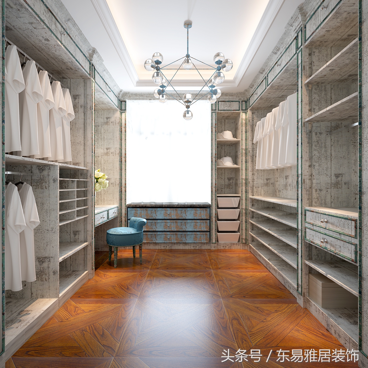 大庆装修公司哪家好-东易雅居装饰-万达167㎡效果图