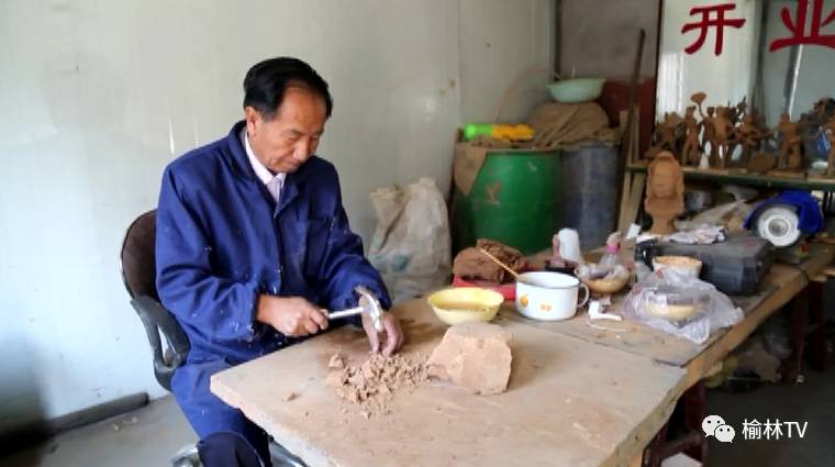 陕西绥德泥塑大师,非遗绥德民间泥塑