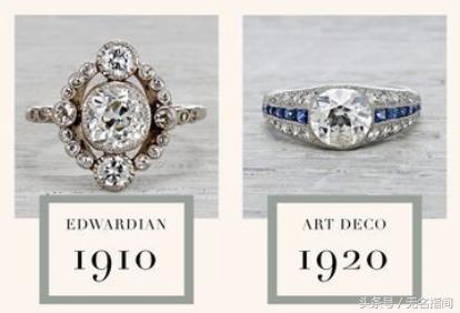 百年婚戒变化图,婚戒经典时尚款式较多大家欣赏