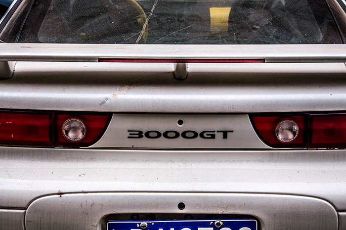 中国还能上路的三菱3000gt,老款三菱3000gt