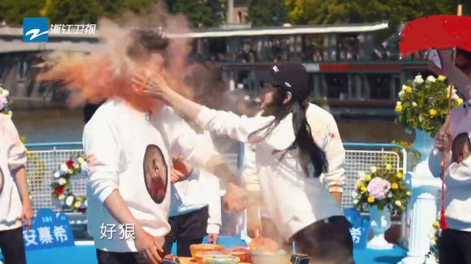 奔跑吧鹿晗郑恺撞门是哪一期,奔跑吧第一季迪丽热巴古堡