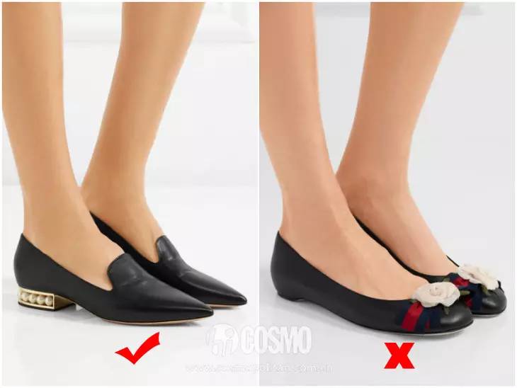 下周穿什么,如何将平底鞋穿得时髦又显腿长