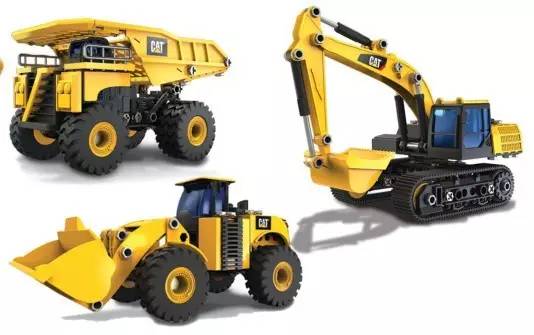 挖掘机玩具车玩法早教0-3岁,工程车挖掘机玩具怎么玩