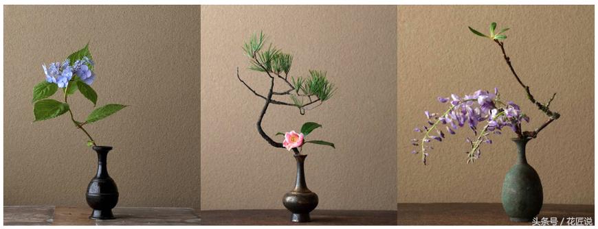 花艺插花花道有哪些区别,插花的几种基本造型花艺