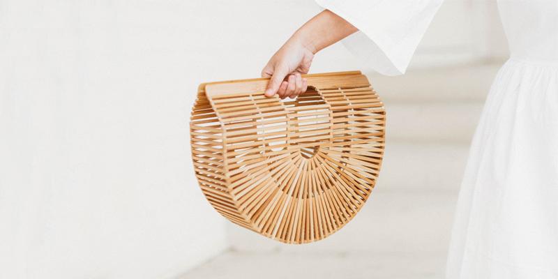 潜入后台！来看JessicaAlba和EmmaRoberts都爱CultGaia竹篮包实物图！