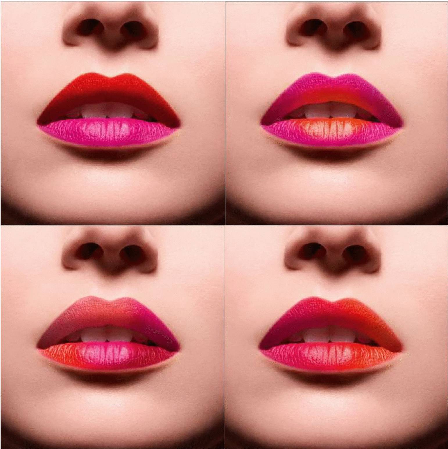 忘掉玻璃唇,现在是彩虹唇的时代了