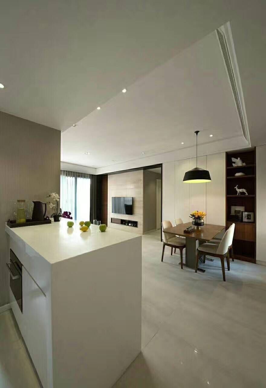 中航白沙湾二房装修效果图,中航城两河装修效果图