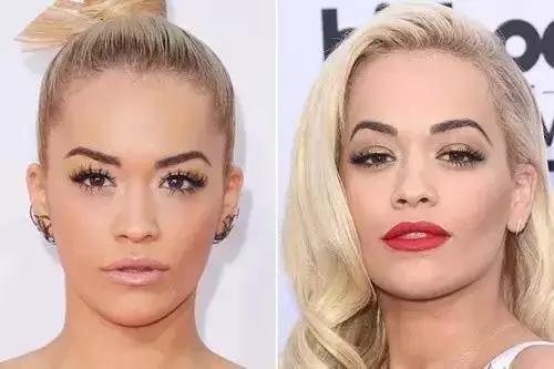 美艳的妆容,魅惑唇妆