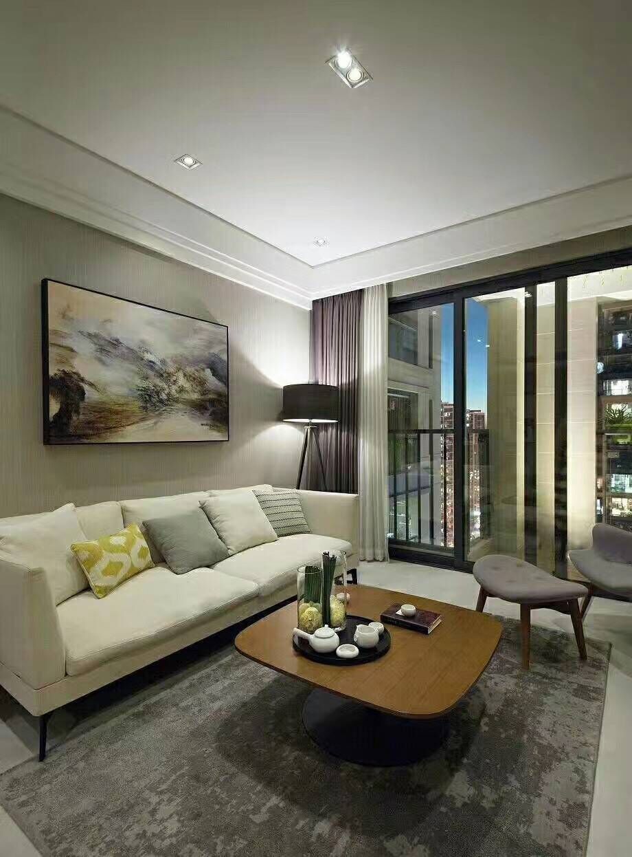 中航白沙湾二房装修效果图,中航城两河装修效果图